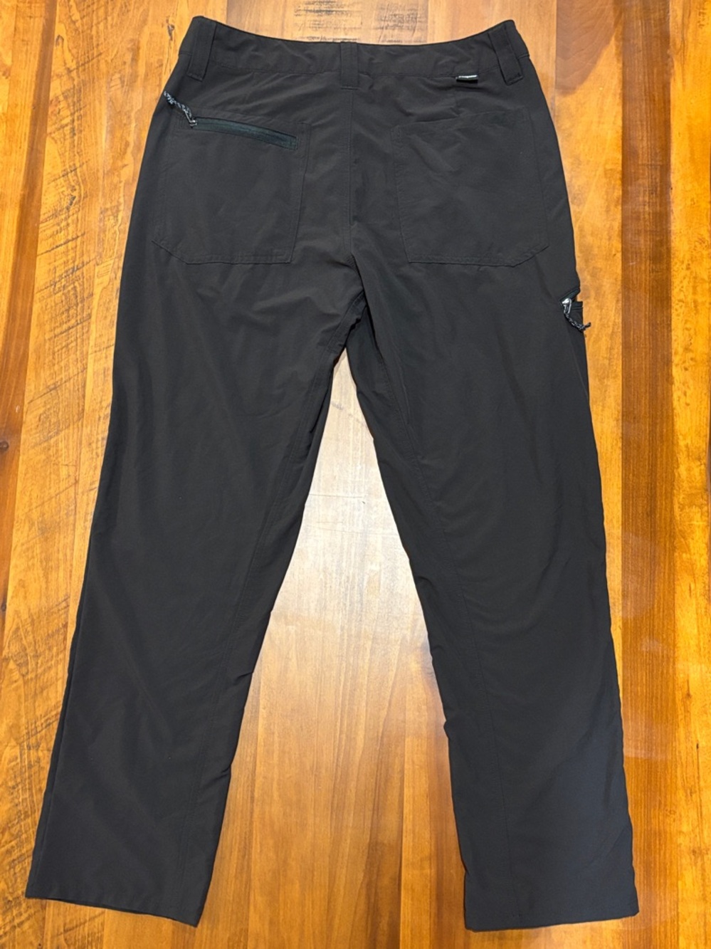 Patagonia Dark Brown Men's Cargo Pants with Zip Pocket - Picture 3 of 5